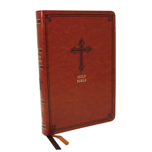 Kjv, Thinline Bible, Leathersoft, Brown, Red Letter Edition, Comfort Print