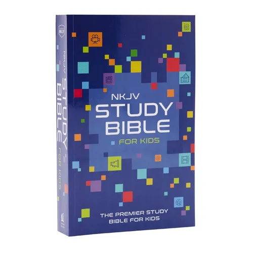 NKJV Study Bible for Kids, Softcover: The Premier Study Bible for Kids