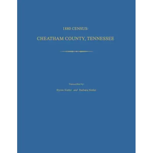 1880 Census, Cheatham County, Tennessee