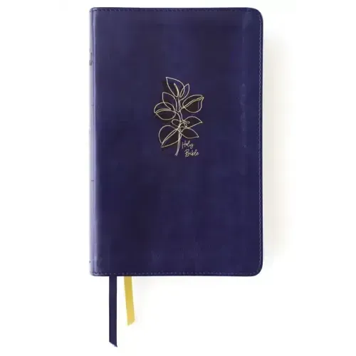 Niv, Women's Devotional Bible (by Women, for Women), Leathersoft, Navy, Comfort Print
