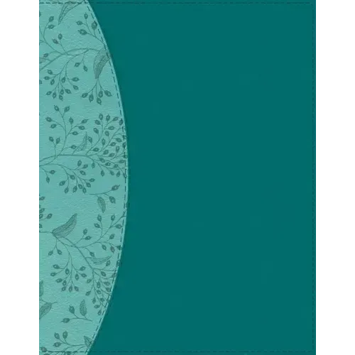 Niv, Beautiful Word Bible, Updated Edition, Peel/Stick Bible Tabs, Leathersoft, Teal, Red Letter, Comfort Print: 600+ Full-Color Illustrated Verses