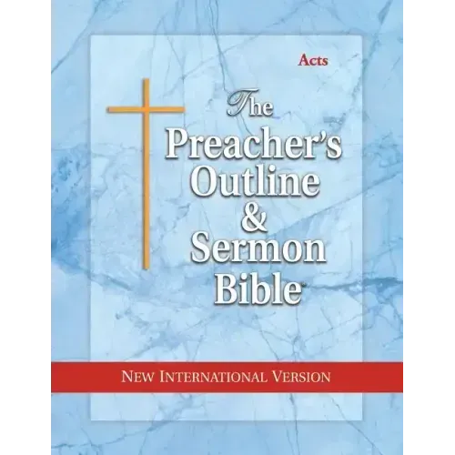 Preacher's Outline & Sermon Bible-NIV-Acts