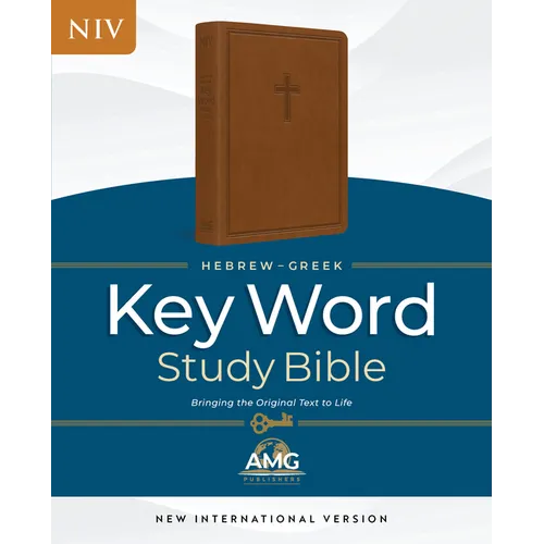 The Hebrew-Greek Key Word Study Bible: Niv-2011 Edition, Endurabound Brown