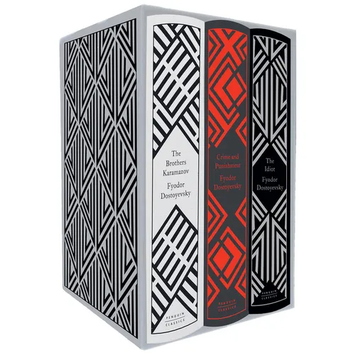 Fyodor Dostoyevsky 3-Book Boxed Set: Crime and Punishment; The Idiot; The Brothers Karamazov