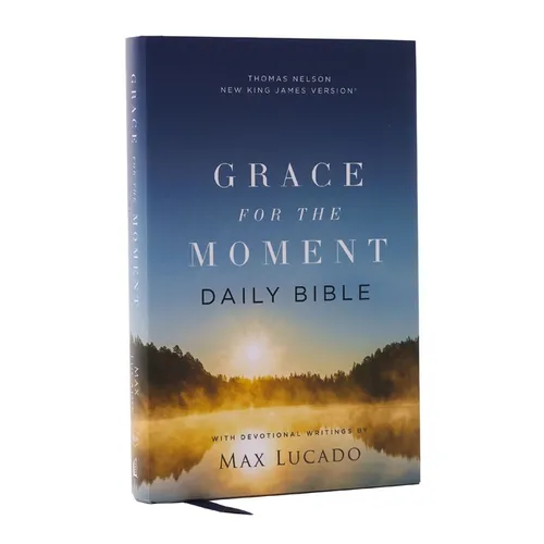 Nkjv, Grace for the Moment Daily Bible, Hardcover, Comfort Print