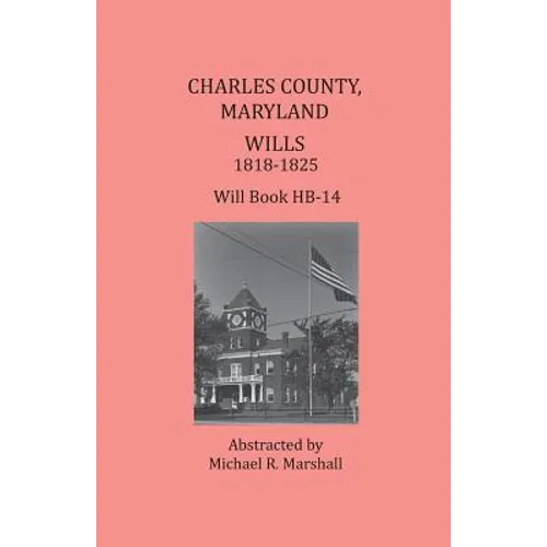 Charles County, Maryland Wills, 1818-1825