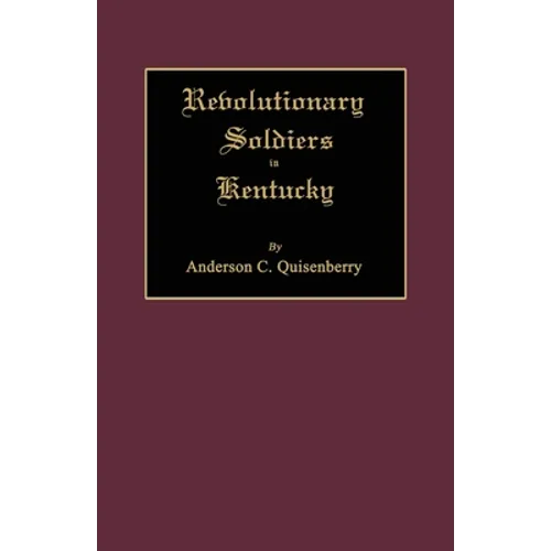Revolutionary Soldiers in Kentucky