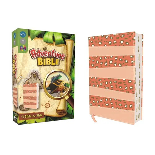 Niv, Adventure Bible, Leathersoft, Coral, Full Color, Thumb Indexed Tabs
