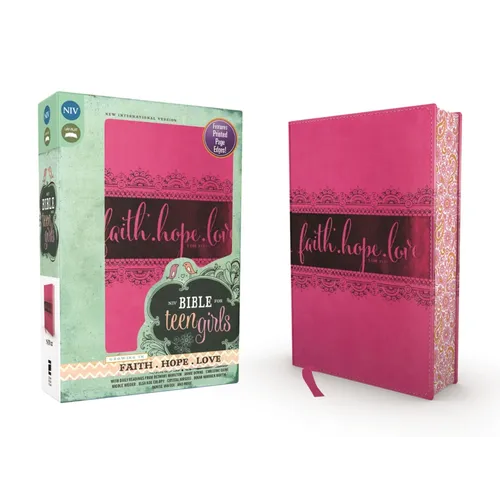 Bible for Teen Girls-NIV: Growing in Faith, Hope, and Love