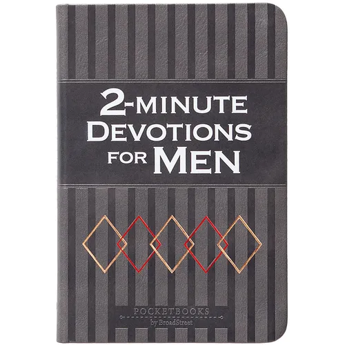 2-Minute Devotions for Men: Pocketbooks by Broadstreet