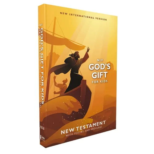 Niv, God's Gift for Kids New Testament with Psalms and Proverbs, Pocket-Sized, Paperback, Comfort Print