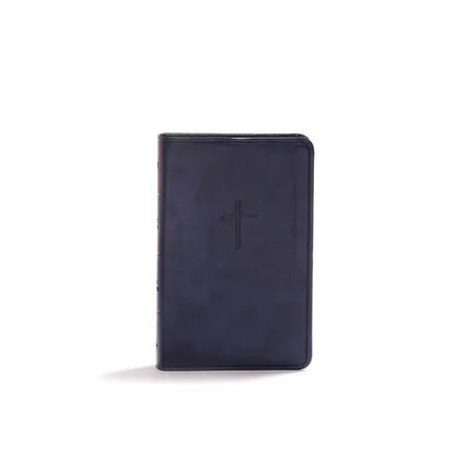 KJV Compact Bible, Value Edition, Navy Leathertouch - Imitation Leather