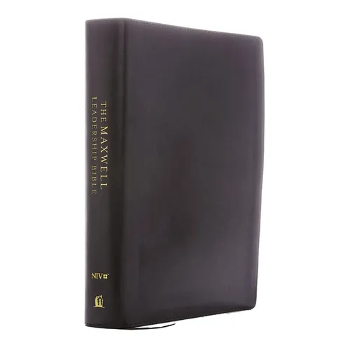 Niv, Maxwell Leadership Bible, 3rd Edition, Leathersoft, Black, Comfort Print