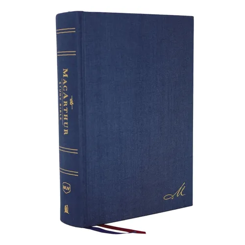 Nkjv, MacArthur Study Bible, 2nd Edition, Cloth Over Board, Blue, Comfort Print: Unleashing God's Truth One Verse at a Time