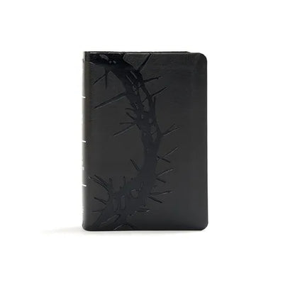 KJV Large Print Compact Reference Bible, Charcoal Leathertouch - Imitation Leather