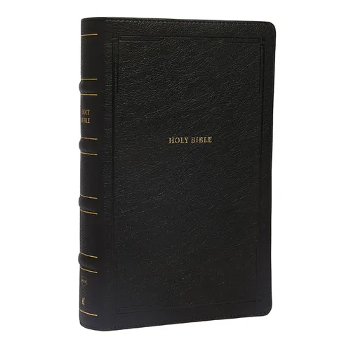 Nkjv, Reference Bible, Personal Size Large Print, Leathersoft, Black, Red Letter Edition, Comfort Print: Holy Bible, New King James Version