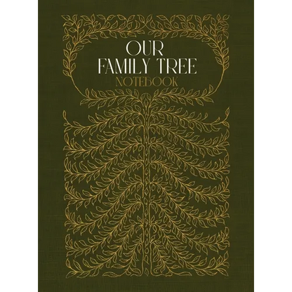 Our Family Tree Notebook: A hardcover genealogy notebook with lined pages - Hardcover