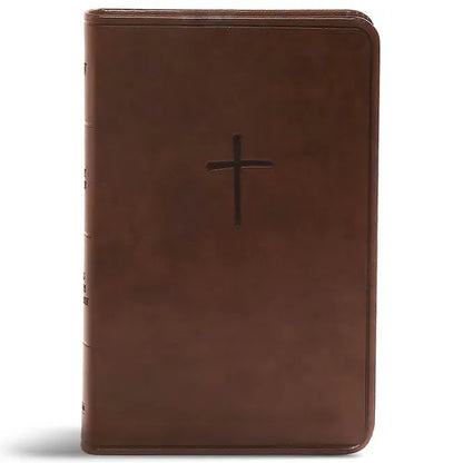 KJV Compact Bible, Value Edition, Brown Leathertouch - Imitation Leather