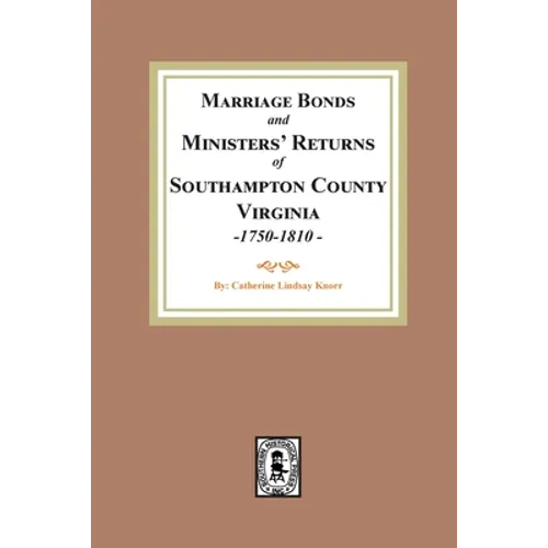 Southampton County Marriages, 1750-1810