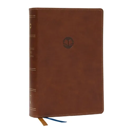 Enduring Word Study Bible: Pastoral Commentary from Every Chapter of the Bible (Nkjv, Brown Leathersoft, Red Letter, Comfort Print, Thumb Indexed)