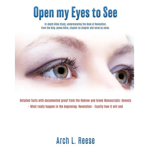 Open My Eyes To See