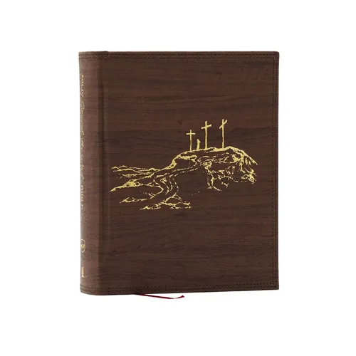 Nkjv, Journal the Word Reference Bible: Let Scripture Explain Scripture. Reflect on What You Learn (Brown Leathersoft Over Board, Red Letter, Comfort