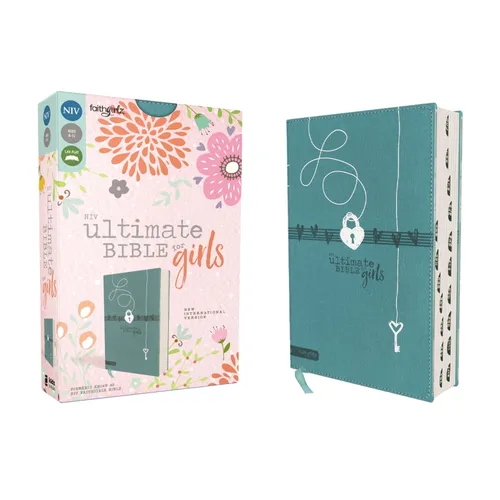 Niv, Ultimate Bible for Girls, Faithgirlz Edition, Leathersoft, Teal, Thumb Indexed Tabs