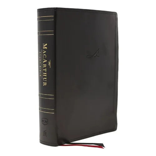 Nkjv, MacArthur Study Bible, 2nd Edition, Leathersoft, Black, Comfort Print: Unleashing God's Truth One Verse at a Time
