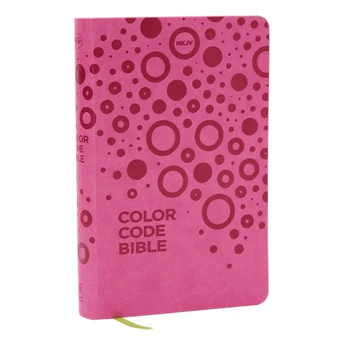 Nkjv, Color Code Bible for Kids, Pink Leathersoft, Comfort Print