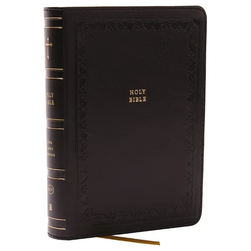 KJV Holy Bible: Compact with 43,000 Cross References, Black Leathersoft, Red Letter, Comfort Print: King James Version