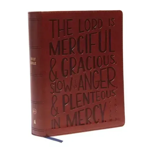 Kjv, Journal Reference Edition Bible, Verse Art Cover Collection, Brown Leathersoft, Red Letter, Comfort Print: Let Scripture Explain Scripture. Refle