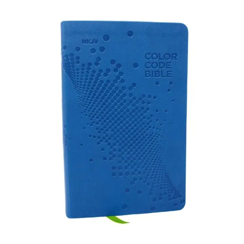 Nkjv, Color Code Bible for Kids, Blue Leathersoft, Comfort Print
