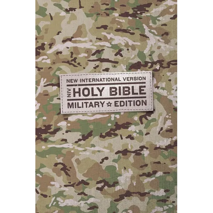 Niv, Holy Bible, Military Edition, Compact, Paperback, Military Camo, Comfort Print - Paperback