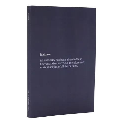 NKJV Scripture Journal - Matthew: Holy Bible, New King James Version