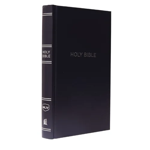 NKJV, Pew Bible, Hardcover, Blue, Red Letter Edition