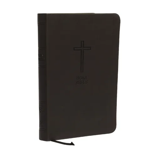 KJV, Value Thinline Bible, Compact, Imitation Leather, Black, Red Letter Edition