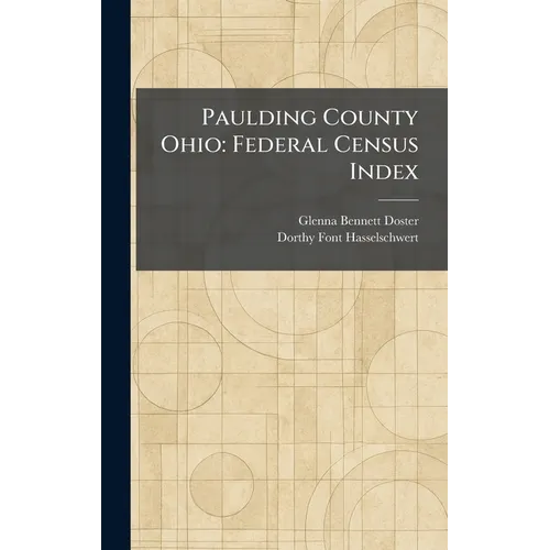 Paulding County Ohio: Federal Census Index