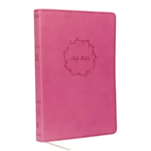 Kjv, Value Thinline Bible, Large Print, Leathersoft, Pink, Red Letter Edition, Comfort Print