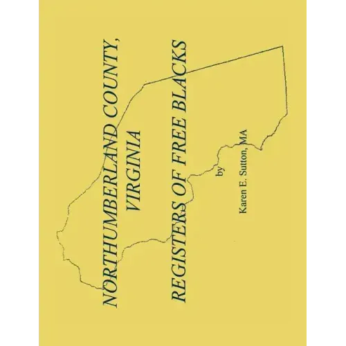 Northumberland County Registers of Free Blacks