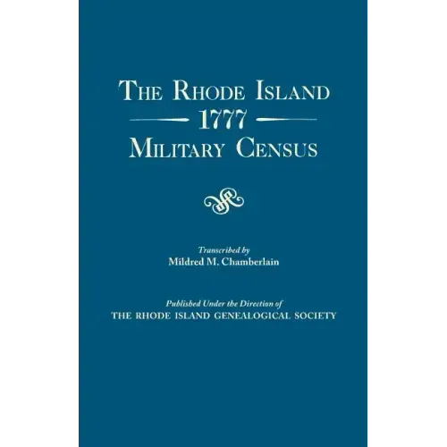 Rhode Island 1777 Military Census
