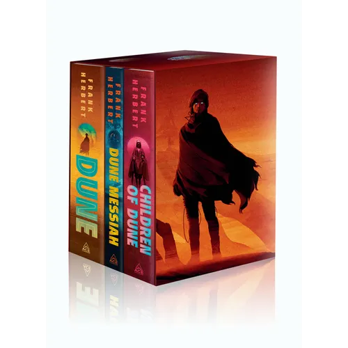 Frank Herbert's Dune Saga Books 1-3 Deluxe Hardcover Boxed Set: Dune, Dune Messiah, and Children of Dune