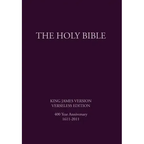 The Holy Bible, King James Version, Verseless Edition