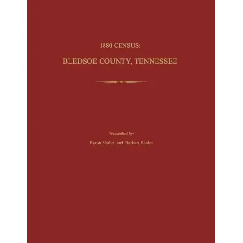 1880 Census, Bledsoe County, Tennessee