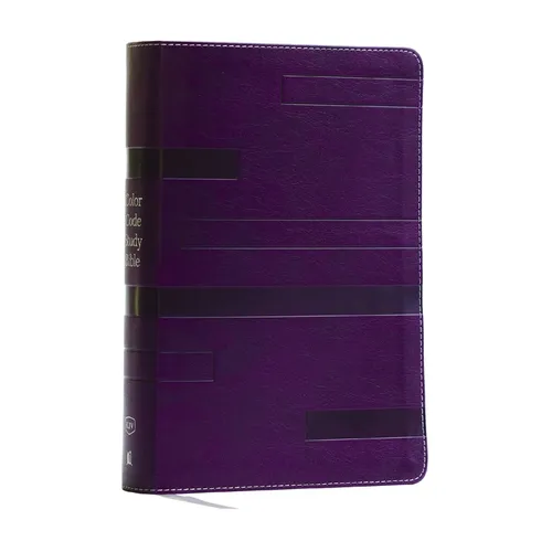 Color Code Study Bible, Revealing God's Truth Color by Color (Kjv, Purple Leathersoft, Red Letter)