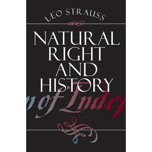 Natural Right and History