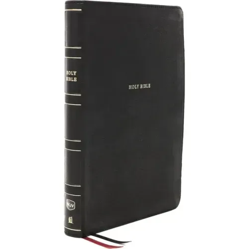 Nkjv, Thinline Bible, Large Print, Leathersoft, Black, Comfort Print: Holy Bible, New King James Version