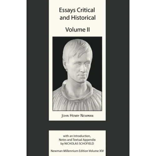 Essays Critical and Historical II