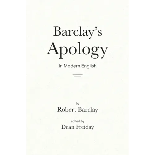 Barclay's Apology in Modern English
