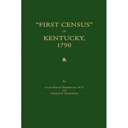 "First Census" of Kentucky, 1790