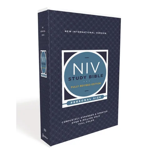 NIV Study Bible, Fully Revised Edition, Personal Size, Paperback, Red Letter, Comfort Print